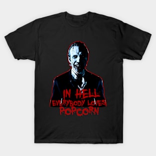 Cinematic Hellfire: 31 T-Shirt - Popcorn in Hell Edition T-Shirt